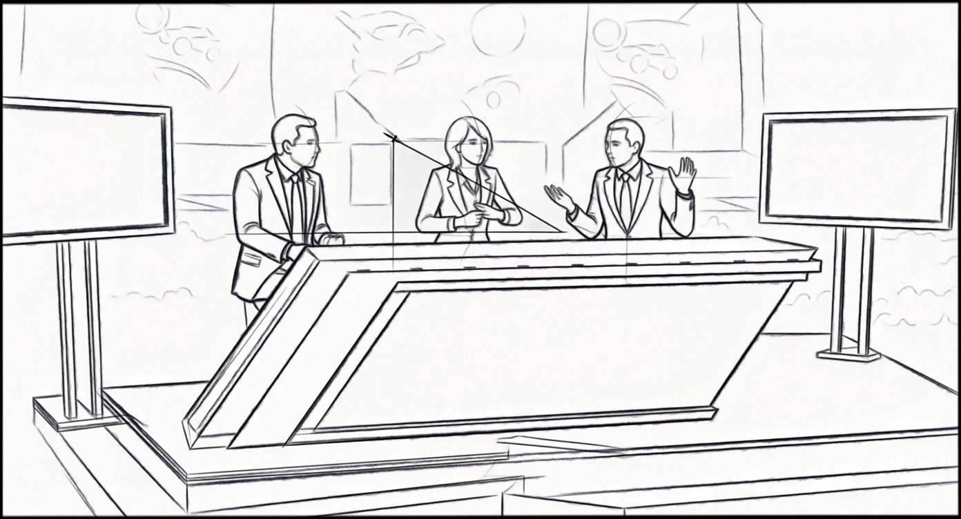 Storyboards - storyboard frame 2 by Dakota Warren